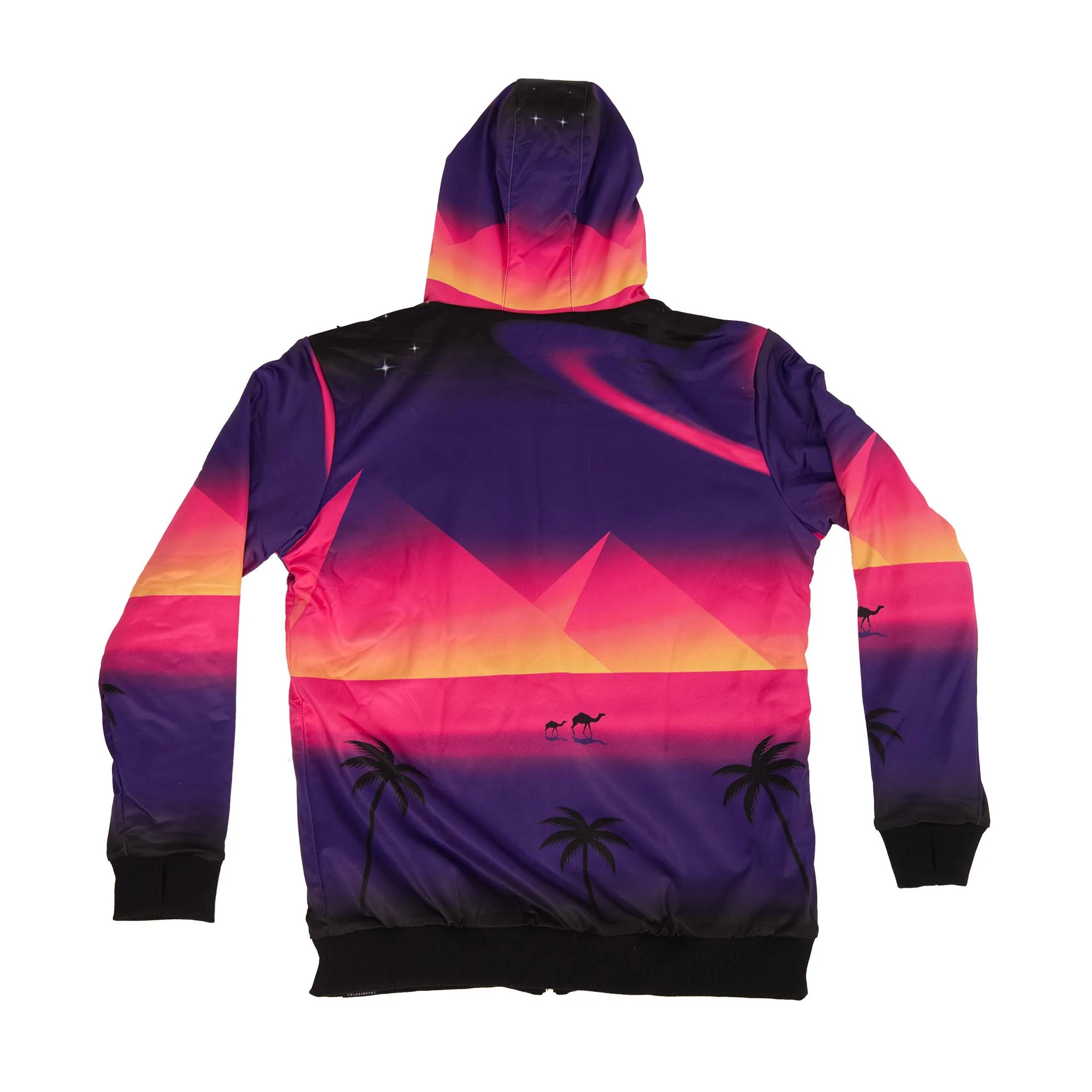 Arabian Nights Fleece-Lined Zip-Up Hoodie - Image 3