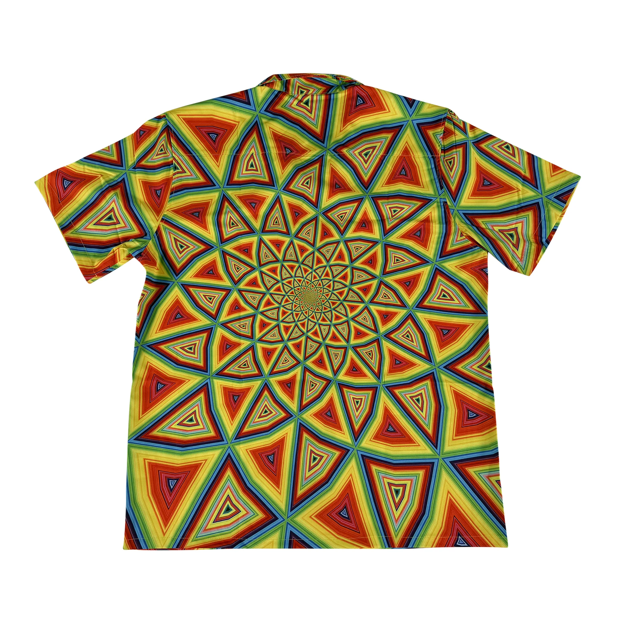Color Spiral Button-Down Shirt - Image 2