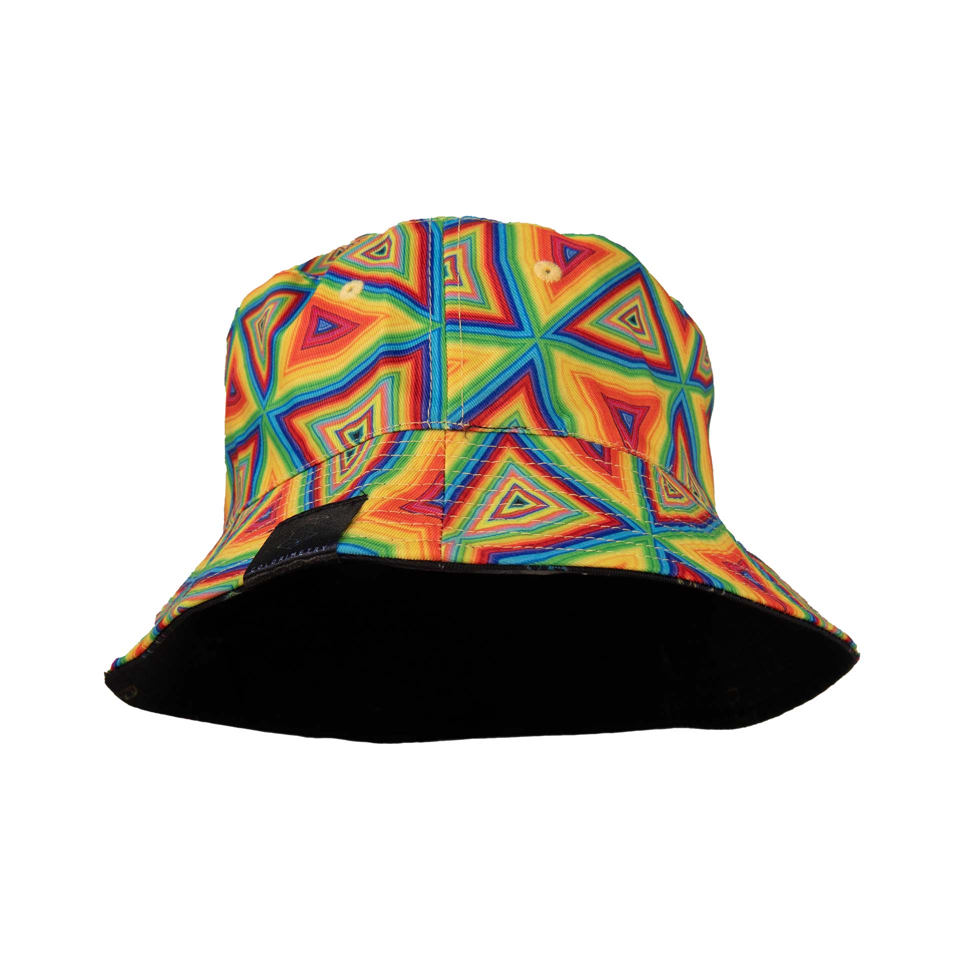 Color Spiral Reversible Bucket Hat - Image 3