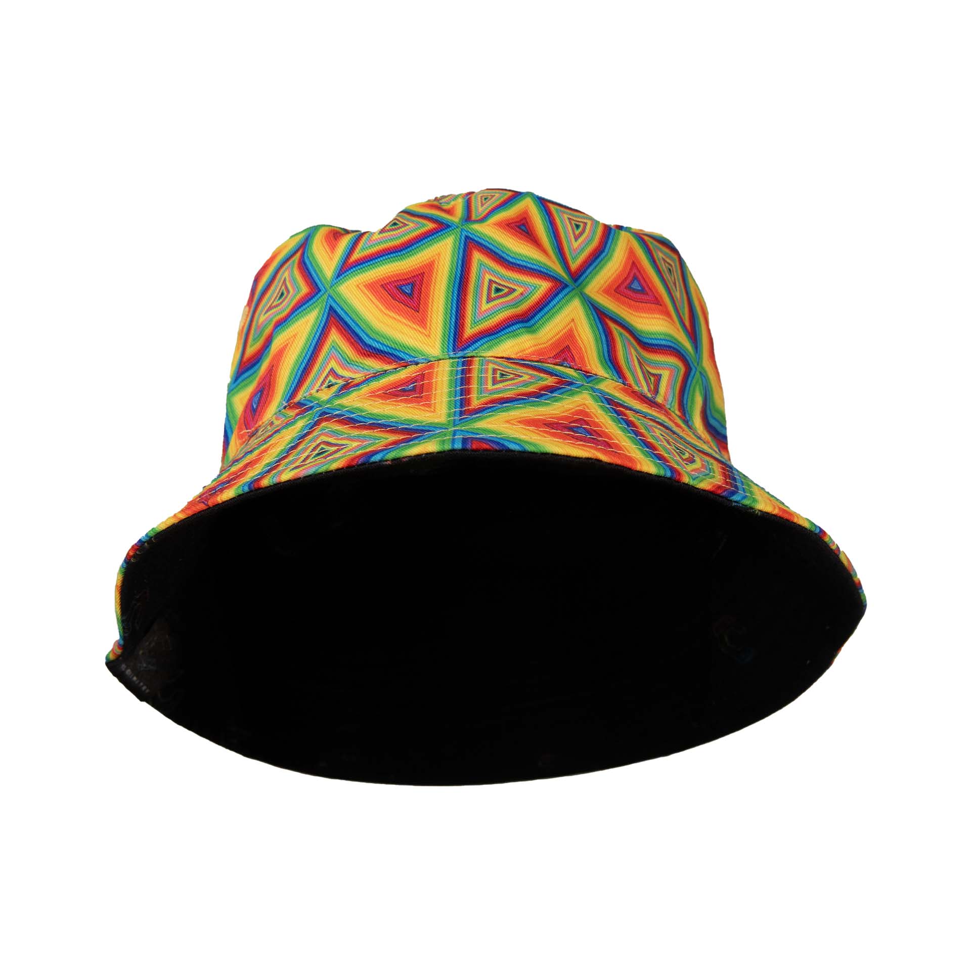 Color Spiral Reversible Bucket Hat - Image 4