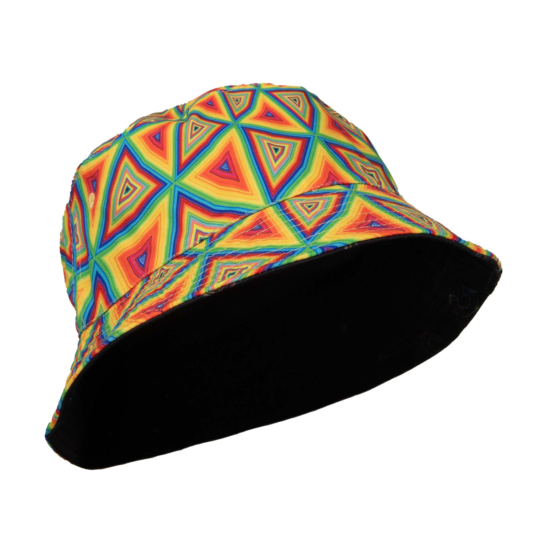 Color Spiral Reversible Bucket Hat - Image 5