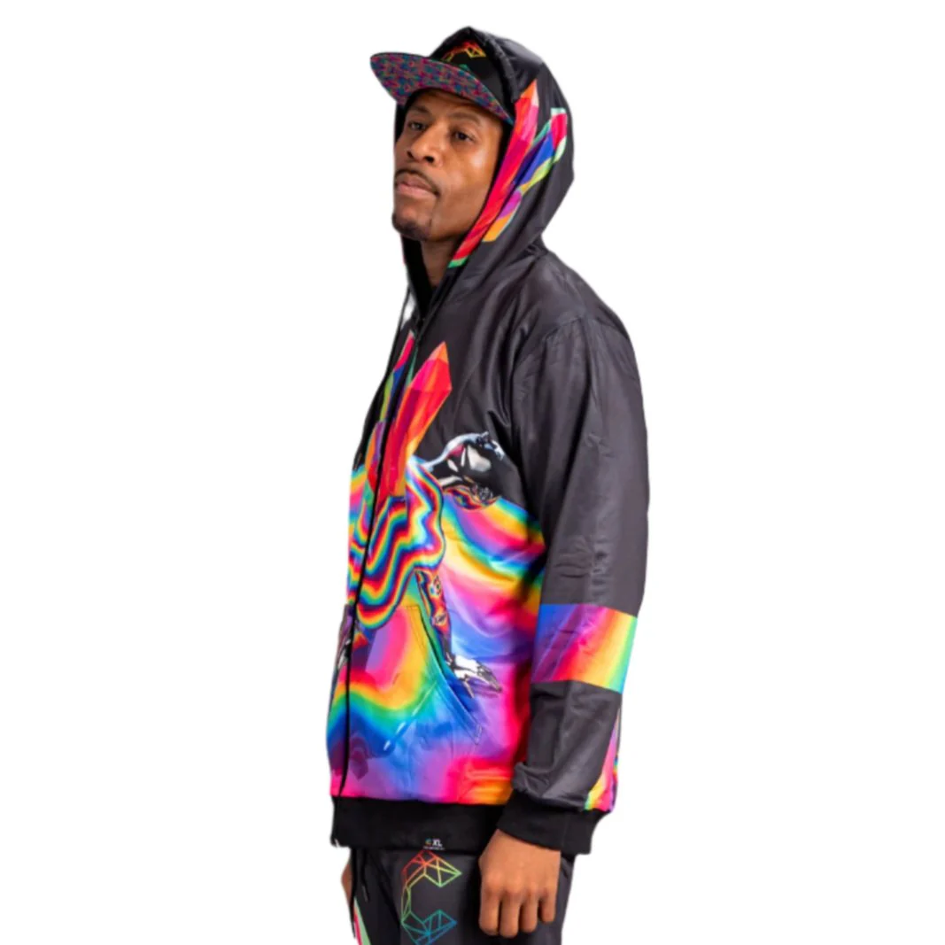 Crystallization Reversible Hoodie - Image 3