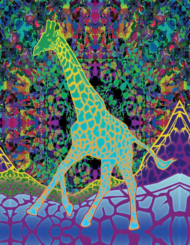 Psychedelic Giraffe - Image 2