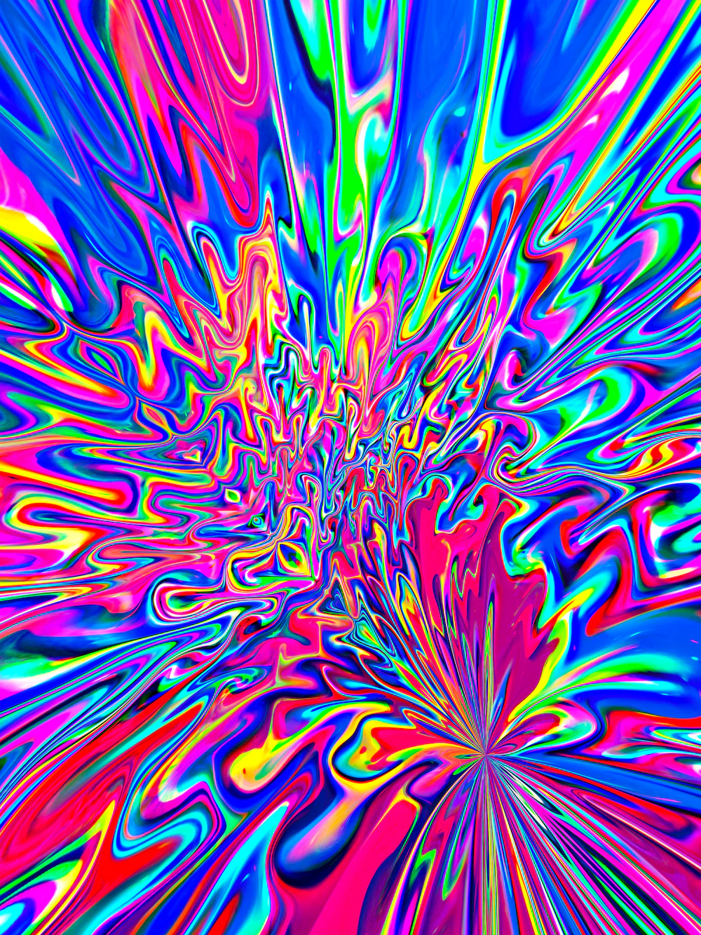 Psychedelic Pour House Colorizer Frame Art Pack Bundle - Image 6
