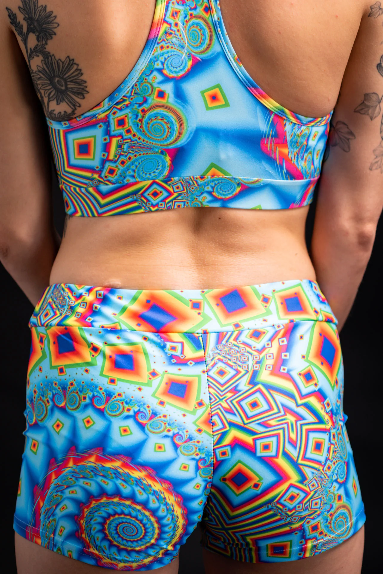 Third Eye Vortex Booty Shorts - Image 5